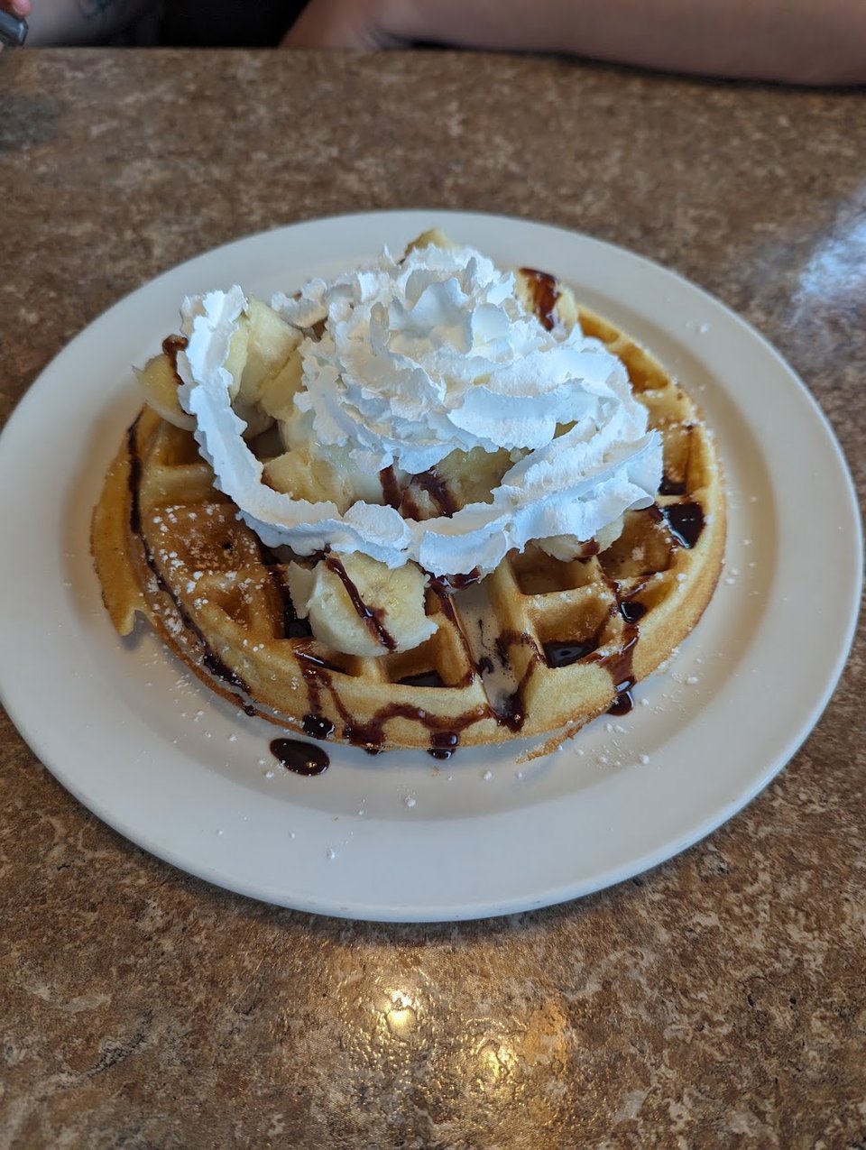 Chocolate Chip Banana Waffle